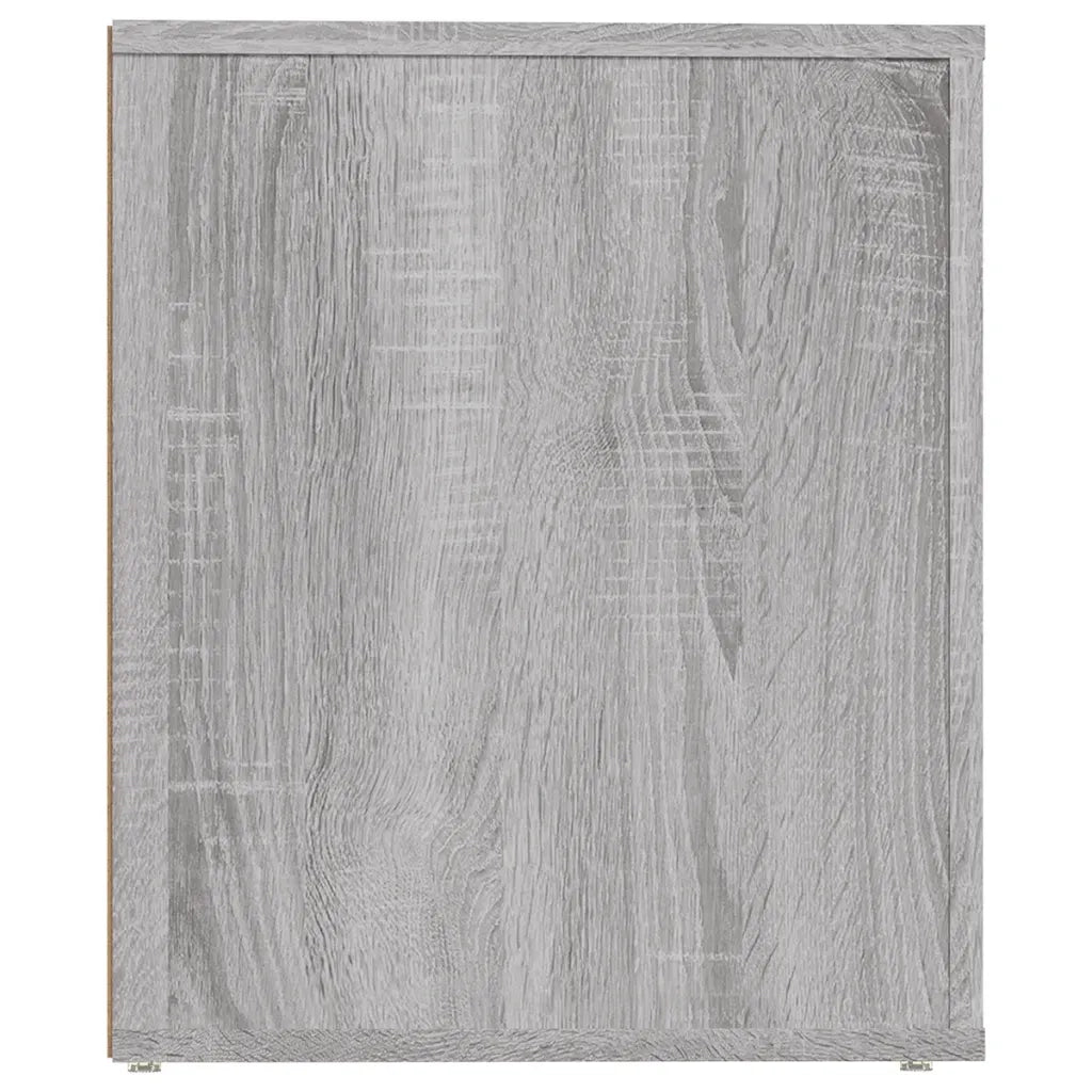Comodino | Armadio da Notte | Mobiletto da notte Grigio Sonoma 50x39x47 cm