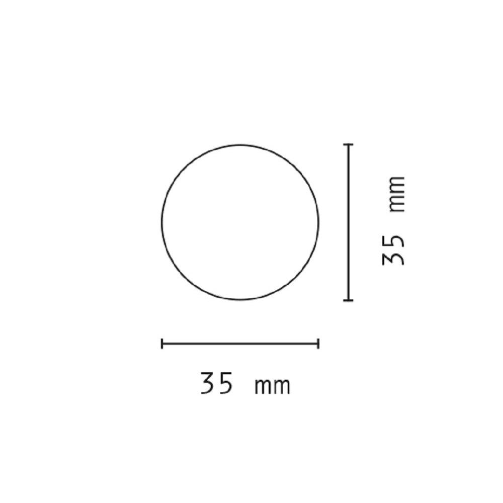 Trade Shop - Set 4 Pezzi Mini Torcia Portachiavi Led Pallone Da Calcio 35mm Tascabile Dt-2140 -