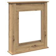 Cornice per Camino Rovere Artigianale 75x20x87,5 cm Truciolato CFW9700811