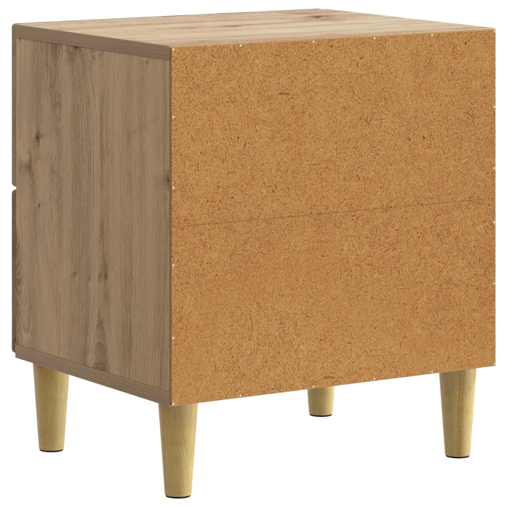 Armadio da Notte Rovere Artigianale 43 x 34,5 x 48 cm