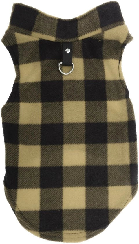 Vestone per Cani - Foderato con Polarfleece - Leggero e Macchinabile - Ideale per Autunno/Inverno
