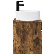 Mobile Lavabo | Armadio Lavabo da parete Rovere Fumo 49 x 44,5 x 65 cm
