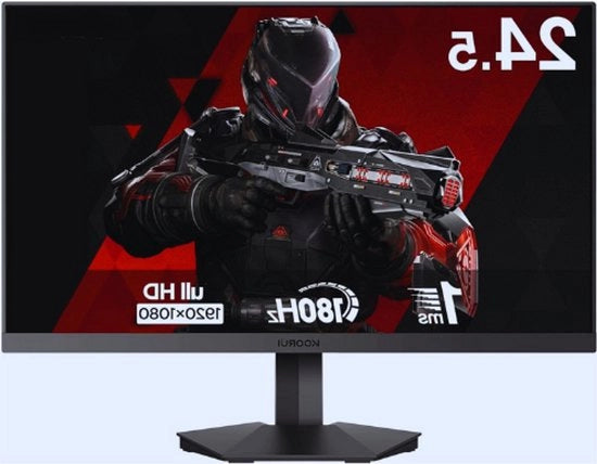 Monitor da Gioco a 24,5" FHD - 180Hz - 1ms - FreeSync-G-Sync - Pannello VA - 2x HDMI-DisplayPort - sRGB 99% - VESA - Regolabile - Protezione degli Occhi