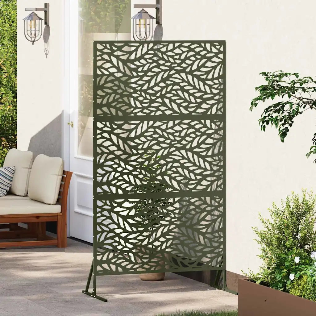 Schermo per Privacy Oliva 100 x 50 x 180 cm Acciaio CFW5832177