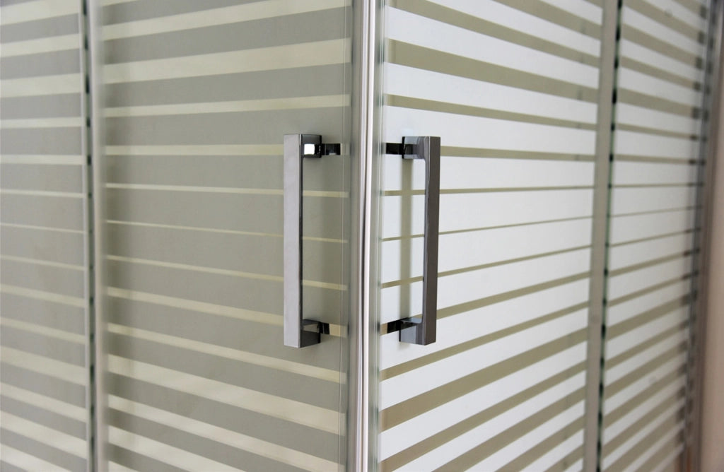 Box doccia angolare Style 90x100x190cm in cristallo serigrafato 6 mm