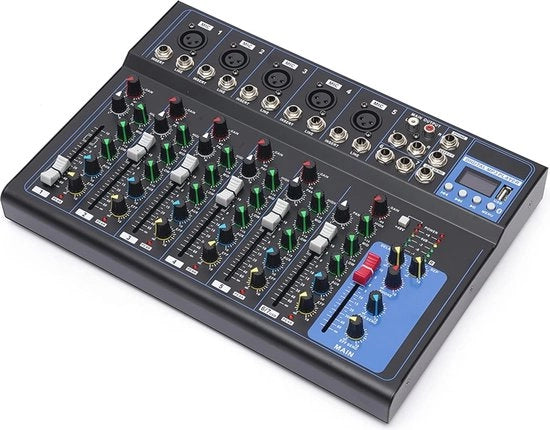 Altoparlanti Hi-Fi Stereo Audio Amplificatore 2.1 canali - Amplificatore Mini Potente per Casa e Auto