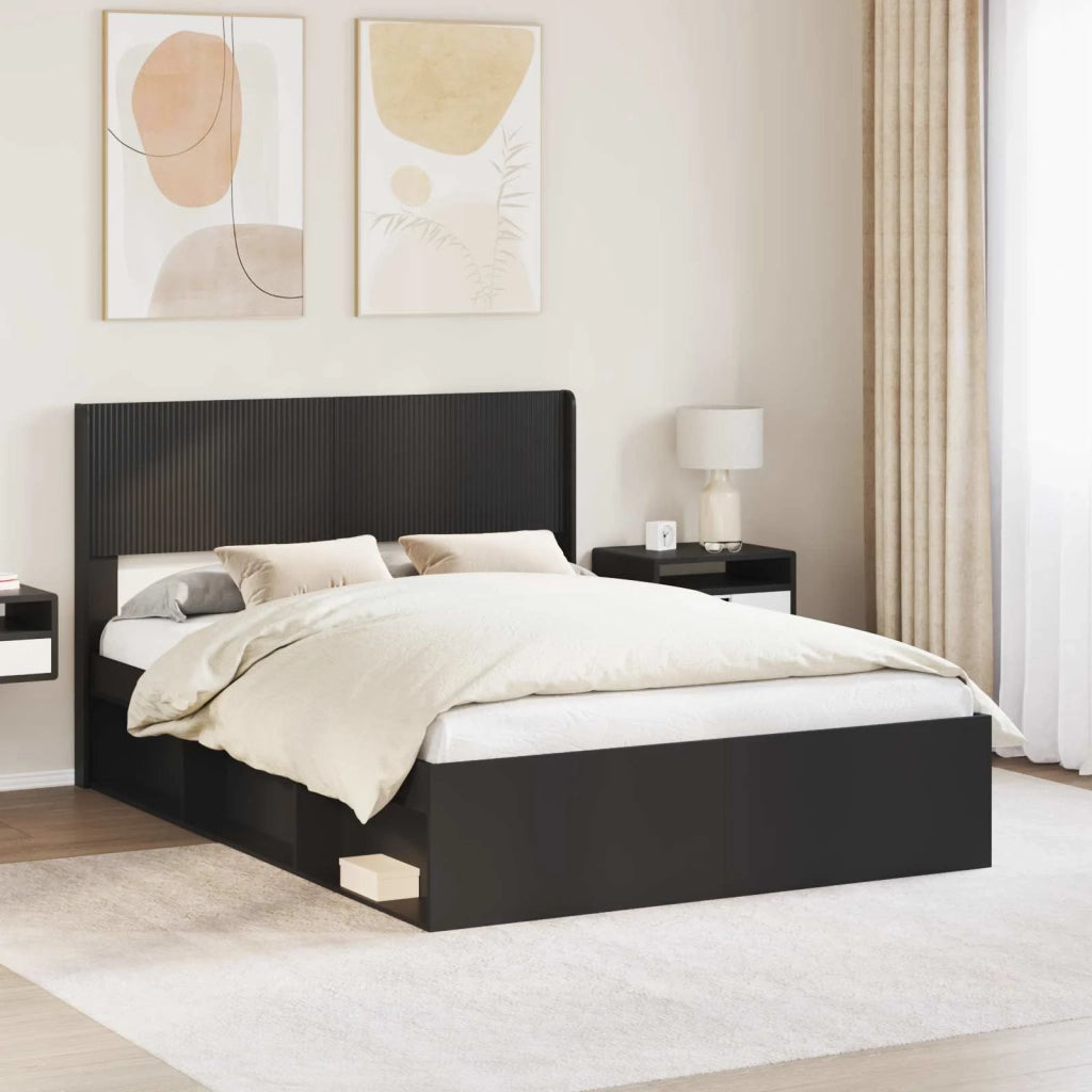 Testiera Letto Nero PB