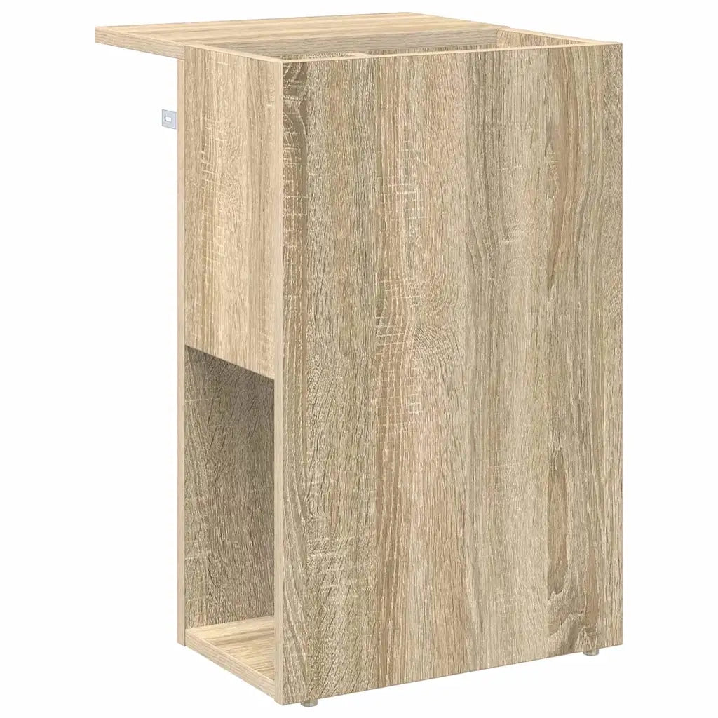 Tavolino Rovere Sonoma 35 x 40 x 55 cm Legno multistrato 891098
