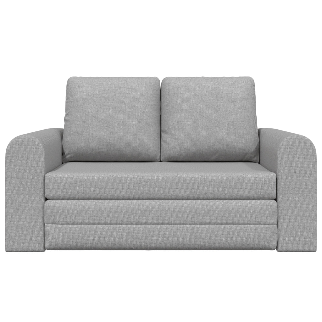 Divano Letto 2-in-1 Grigio Nuvola 148x71x83 cm Tessuto