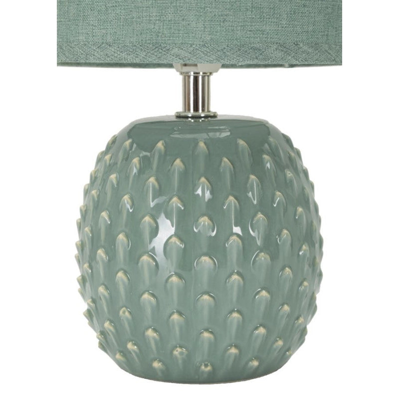 Lampadelle A Da Comodino Pontus Turchese cm ø 14x27