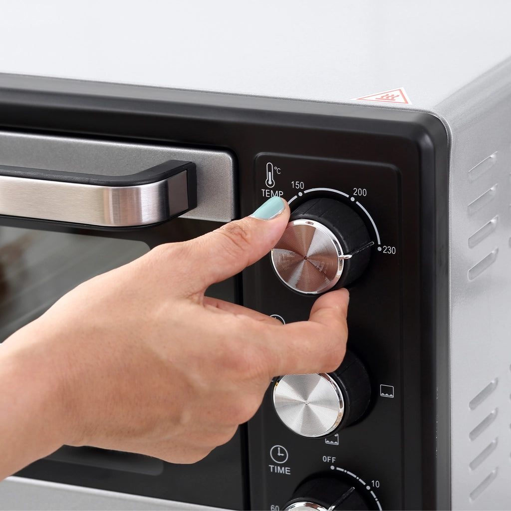 Forno portatile 16L 1400W ¨C zephmum ¨C 44x32x28,1 cm Argento