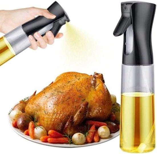 Spruzzatore per cucina per oli - 300ml Dispensatore BPA libero con nebbia fine