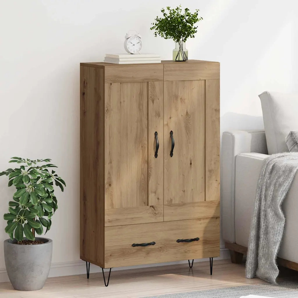 Credenza con cassetto Rovere artigianale 69,5 x 31 x 115 cm 882569
