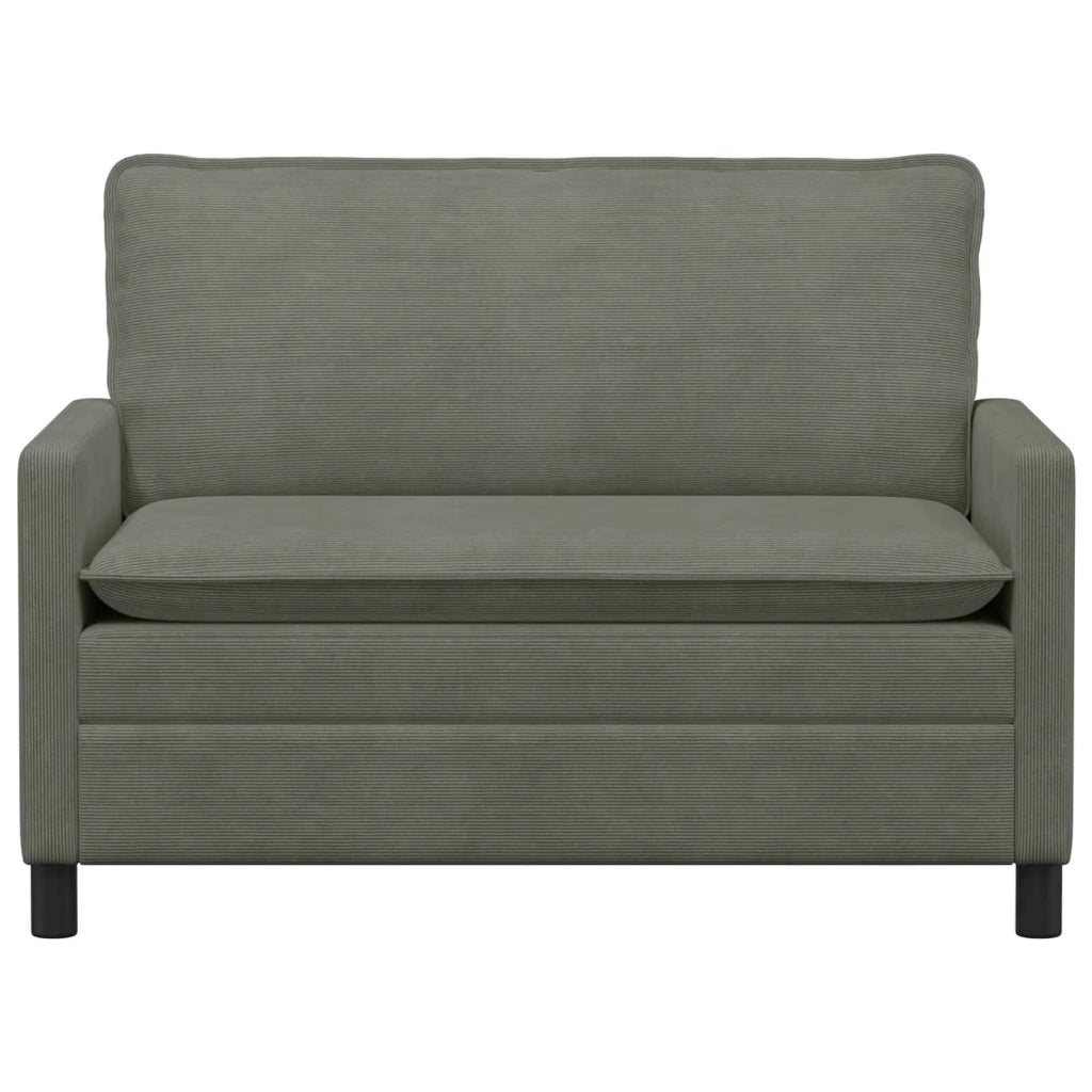 Divano Grigio Chiaro 126 x 81 x 87,5 cm Tessuto