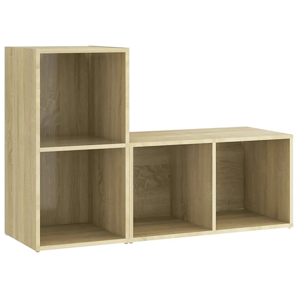 Mobili TV 2 pz Rovere Sonoma 72x35x36,5 cm in Truciolato  cod mxl 18854