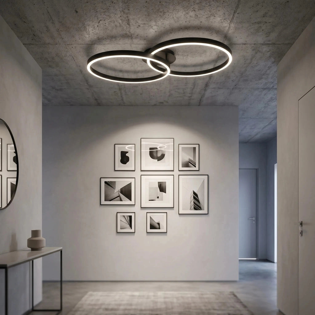 Lampada Da Soffitto Led Swe061-c Black