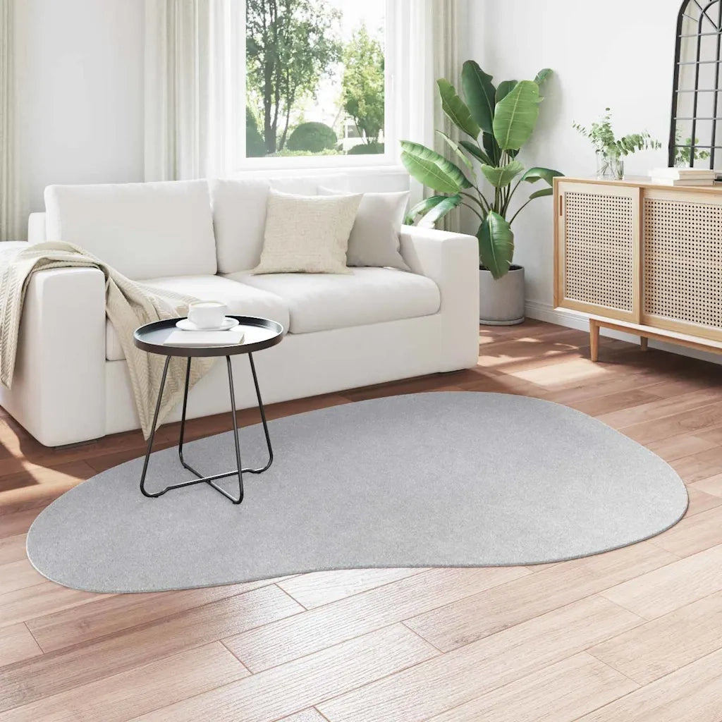 Tappeti per area HUARTE Grigio 140 x 200 cm Poliestere 4103785