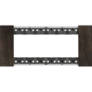 Placca Bticino Living Now 6 moduli colore legno Noce KA4806LG