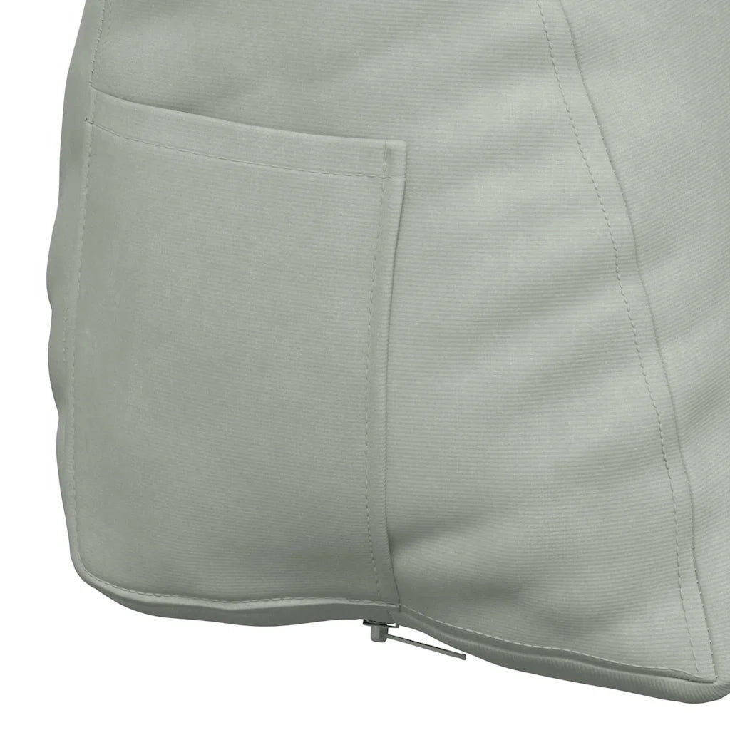 Cuscino per Schiena | Cuscino dorsale Grigio chiaro 45 x 20 x 35 cm