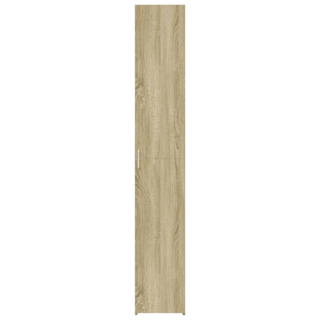 Credenza Rovere Sonoma 30x42,5x185 cm in Legno Multistrato