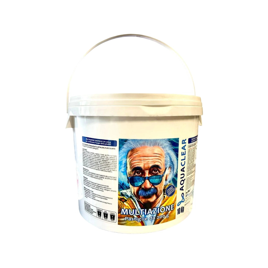 MULTIAZIONE PASTIGLIE DA 200G 10KG ACQUACLEAR