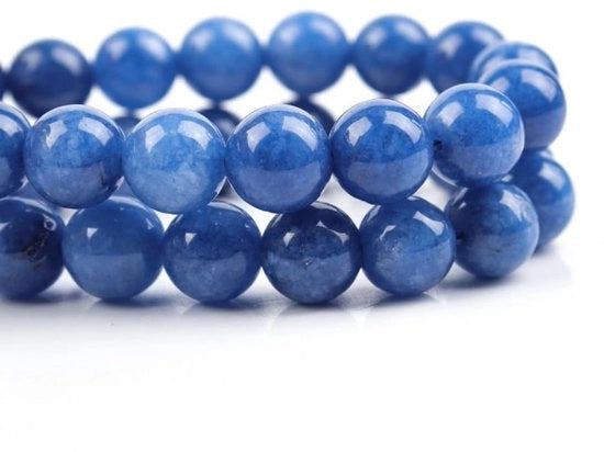 Kralen perle naturali blu per gioielleria fai da te stesso