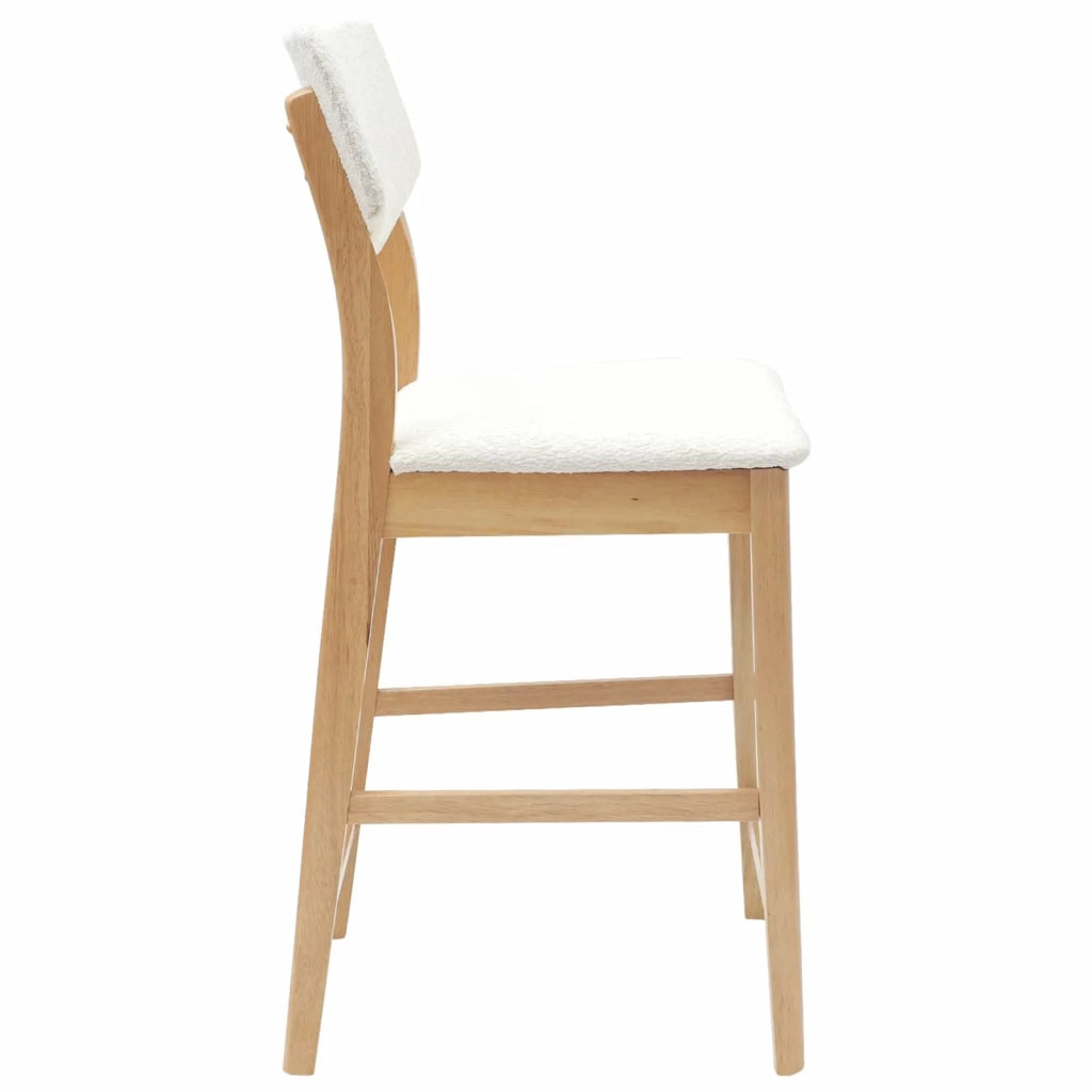 Sedie da pranzo 2 pcs Naturale 48 x 49 x 95 cm