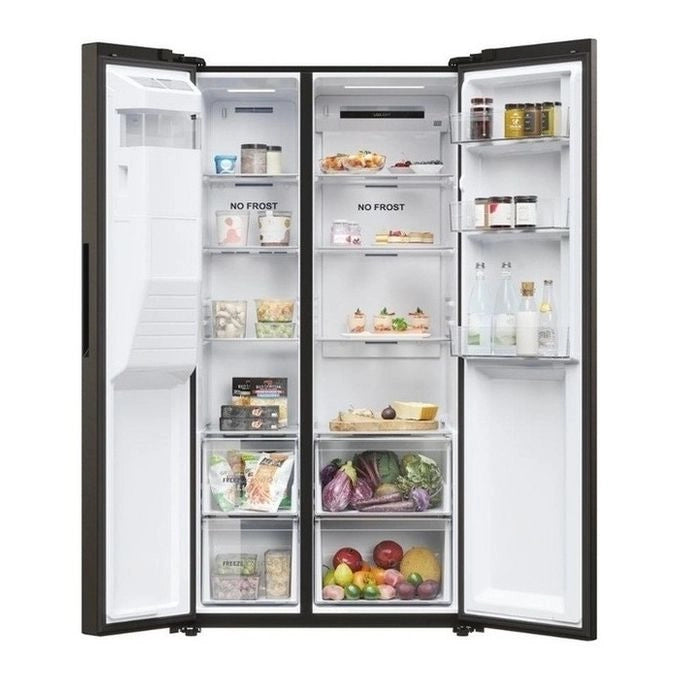 Haier HSR5918DIPB Libera installazione 511 L Nero