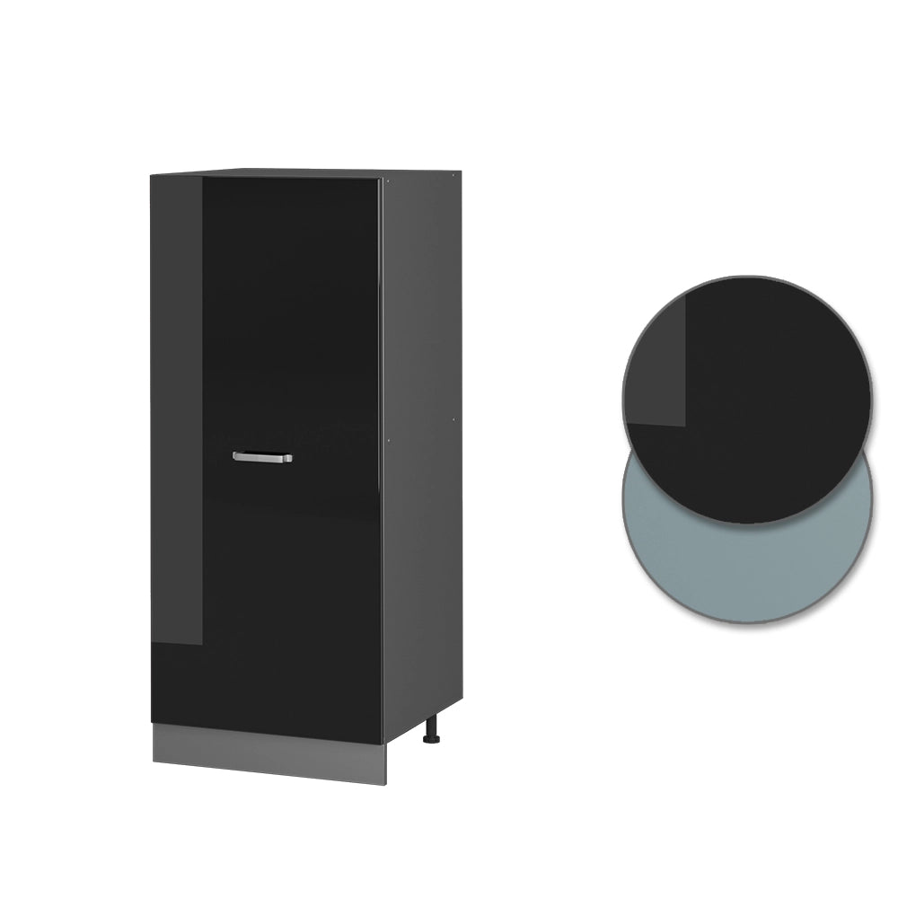 Vicco mobile cucina dispensa Nero lucido 60 cm