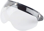 Motorhelm Vizier Universale 3 Snap Retro per Metà Volto e 3/4 Cappucci 

Specifica tecnica: 
- Universale per 3/4 cappucci e metà volto
- 3 snap retro per facile installazione
- Vizier universale
- Winddicht