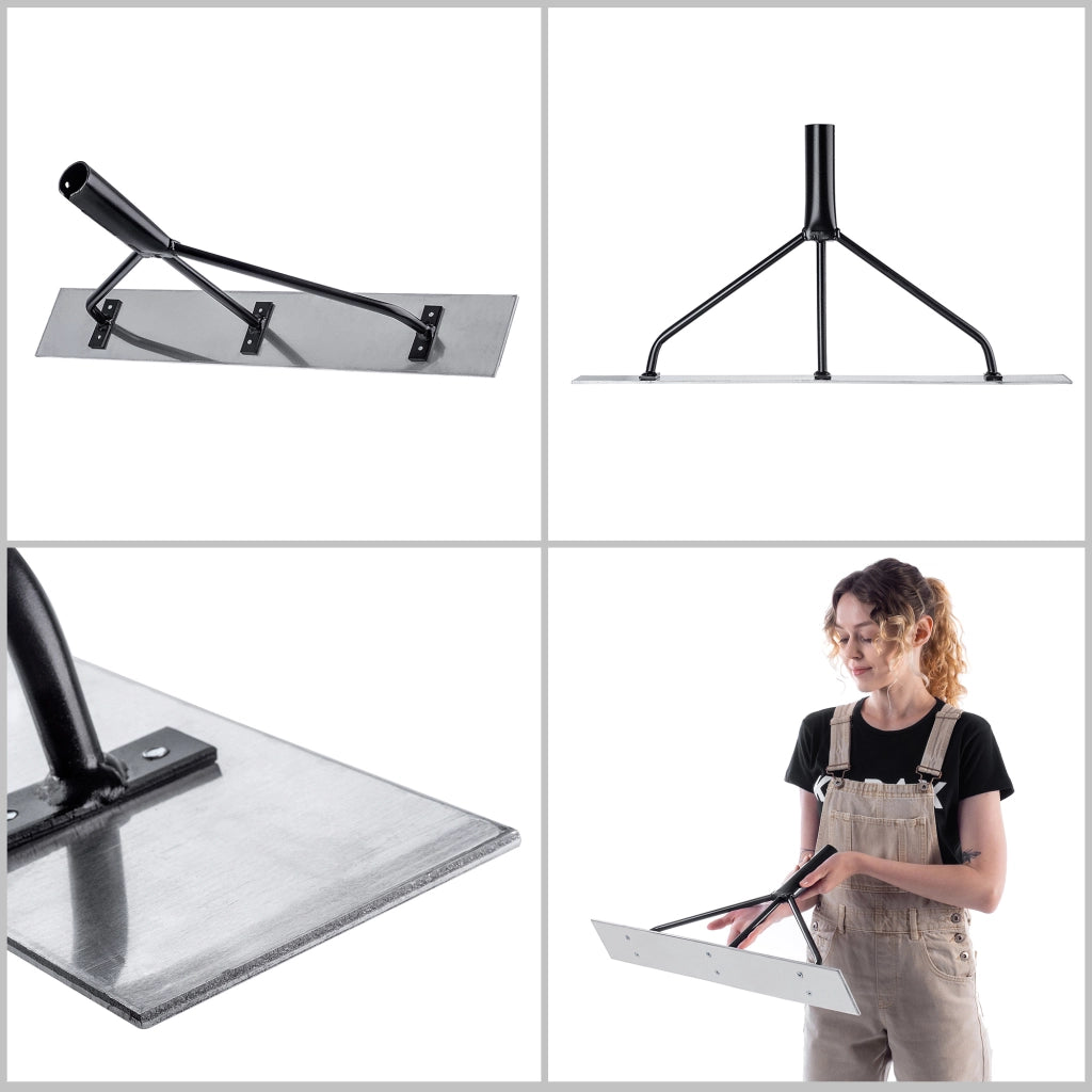 Spandiconcime manuale KADAX 625x90mm per massetto in calcestruzzo