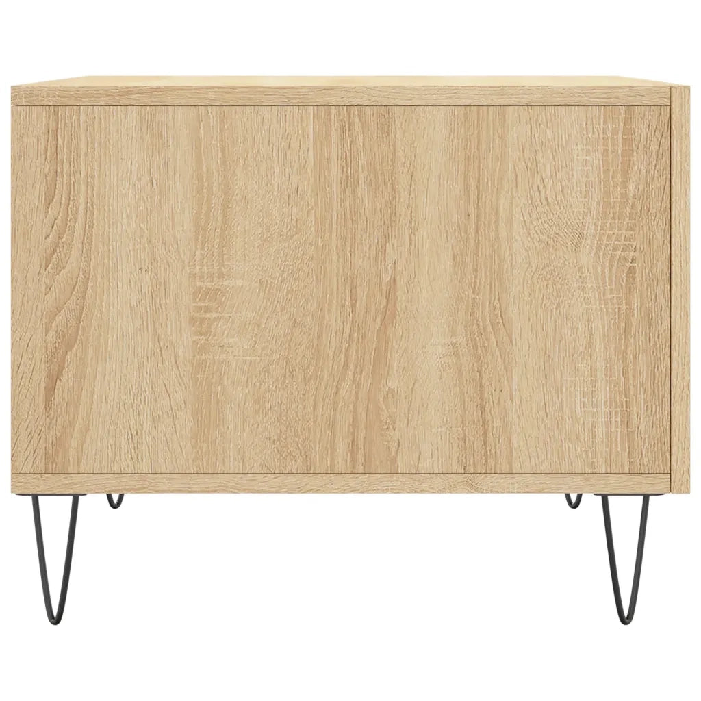 Tavolino da Salotto-Tavolino da soggiorno-Tavolo Rovere Sonoma 50x50x40 cm Legno Multistrato 414570