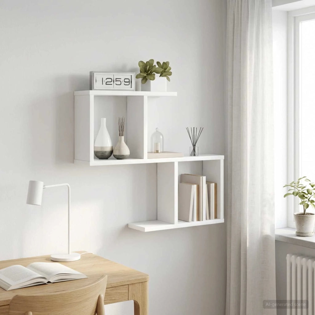 Scaffale da parete Bianco 60 x 12 x 50,5 cm 8012260
