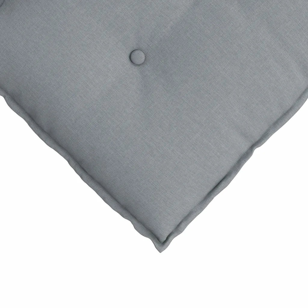 Cuscino per Schiena Grigio chiaro 50 x 19 x 45 cm Tessuto 42014615