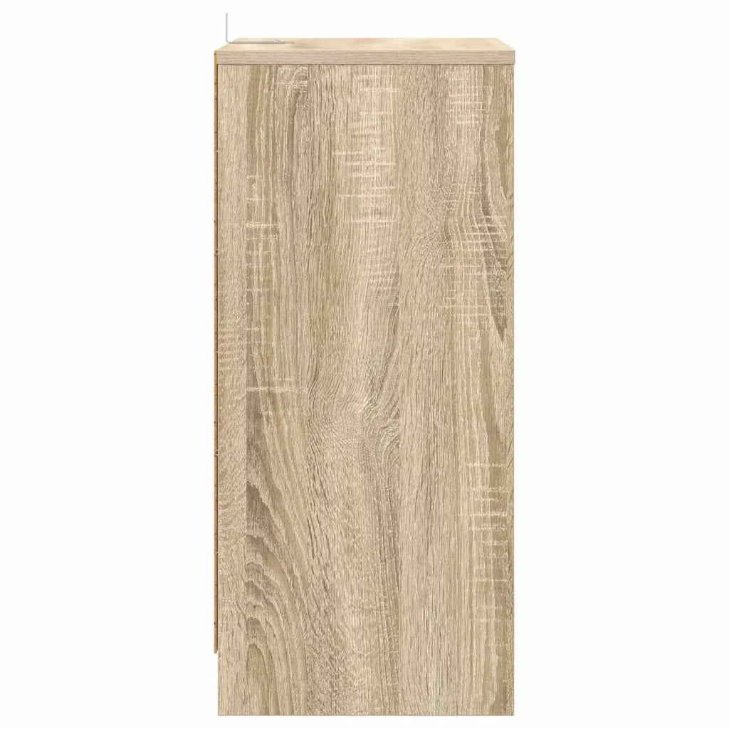 Comodini 2 pcs Rovere Sonoma 40 x 30 x 467 cm Legno multistrato 888912