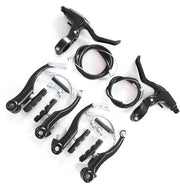 Set di freni per bicicletta in alluminio - V-rem - sistema di frenatura - regolazione della forza di frenata - adatto per mountain bike e biciclette da corsa - sostenibile e leggero - set di freni