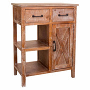 Mobile da ingresso in legno marrone 67x37x82h