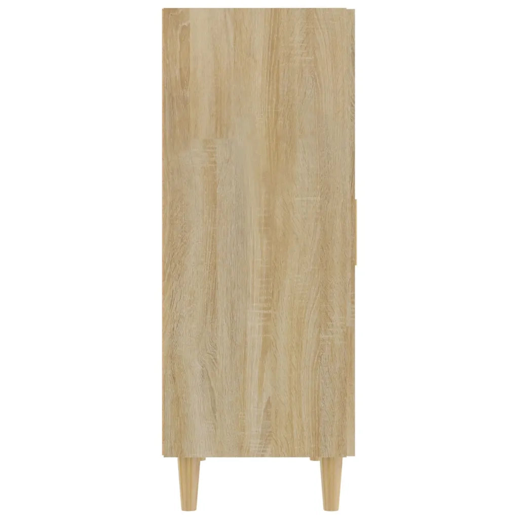 Credenza Rovere Sonoma 70x34x90 cm in Legno Multistrato 812099