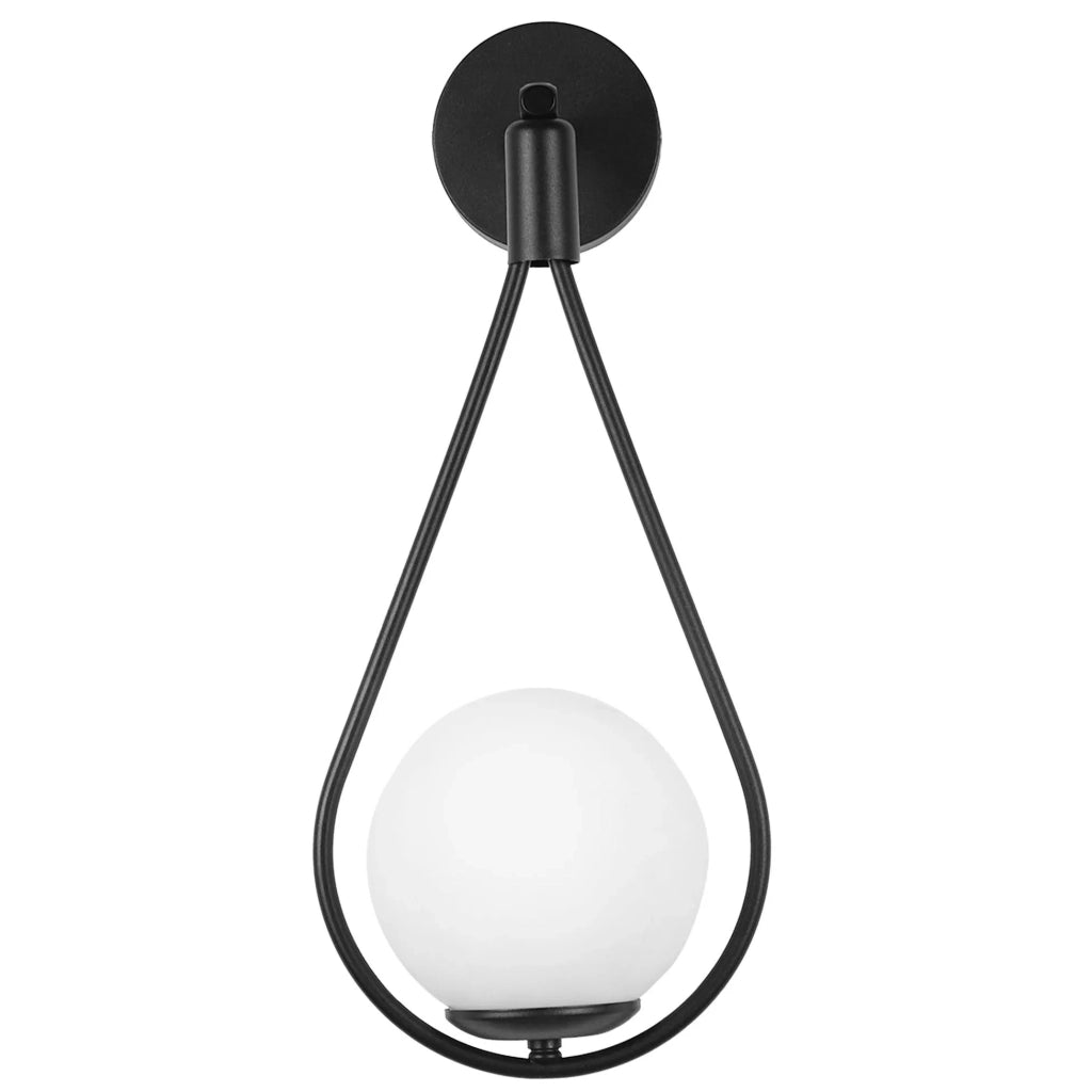 Lampada Da Parete G093-1w Black White