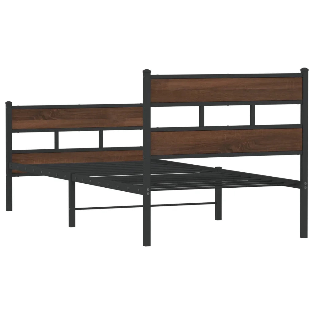 Giroletto senza Materasso con Testiera e Pediera 120x190 cm 4017166