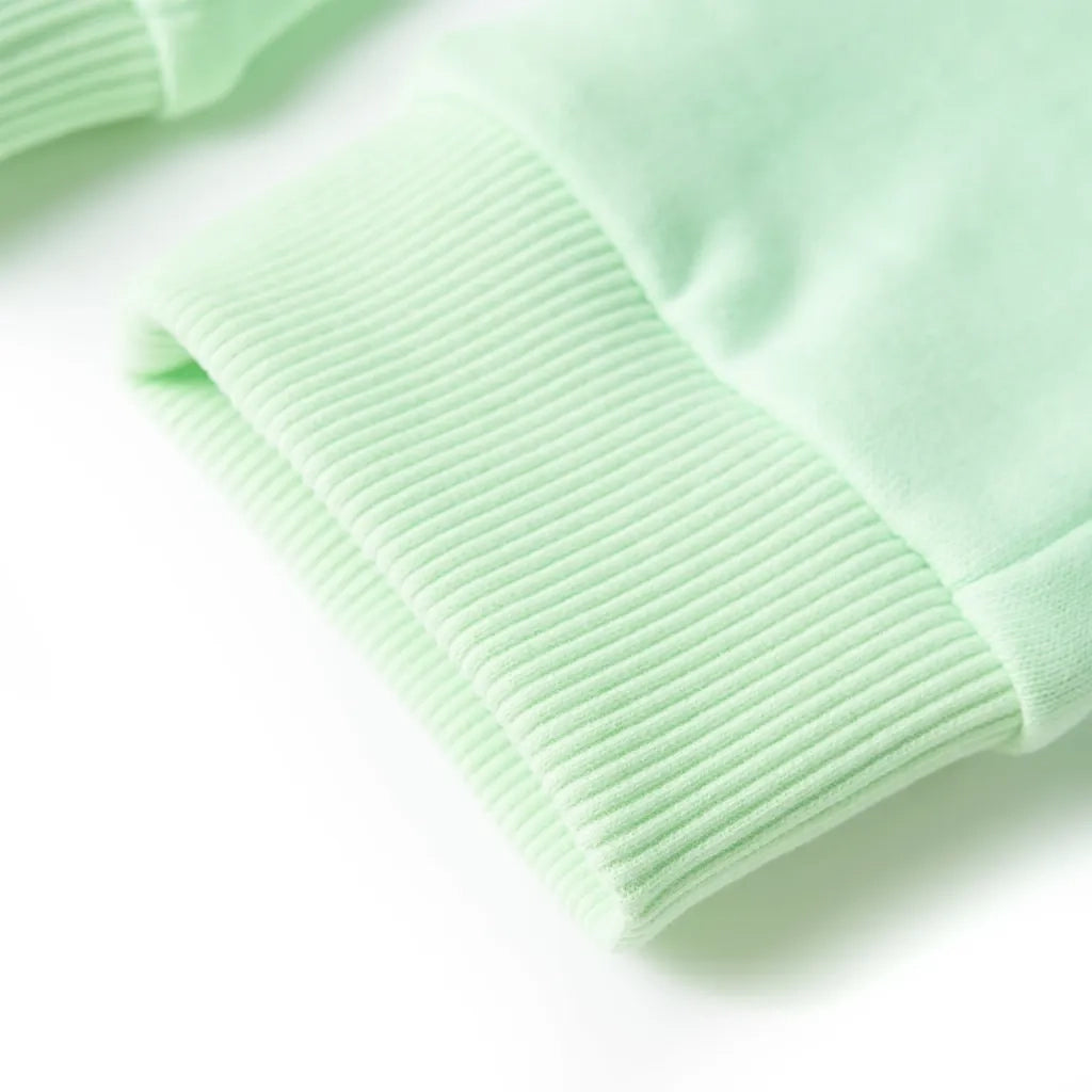 Pantaloni Tuta per Bambini Verde Brillante 128 CFW1401457