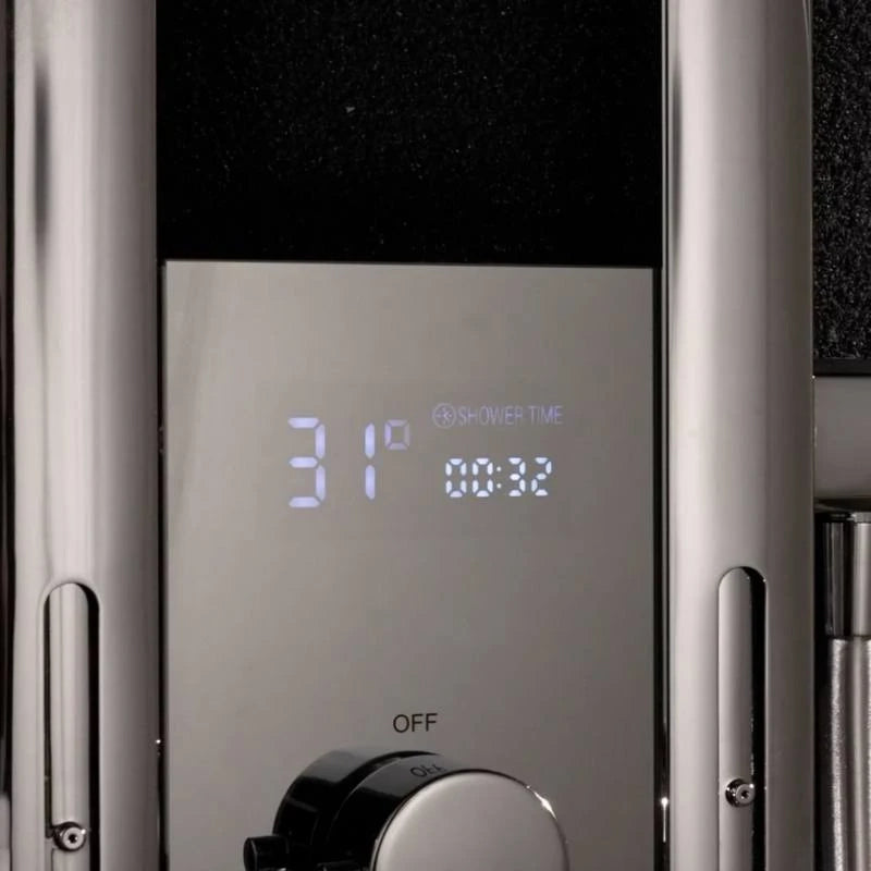Colonna doccia Polaris multifunzione con body Jets e display