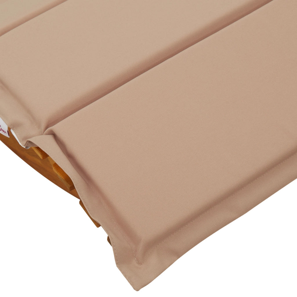Lettini Prendisole Dondolanti con Cuscini 2 pcs Legno Massello di Acacia