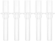 Ricambi per Biberon - Set di 5 Ricambi in Silicone - Ricambi Translucidi per Biberon - Adatti per Bambini - Sicuri e Sostenibili - Ricambi per Biberon in Silicone