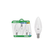 Lampadine LED E14 6 W opalina conf. 3 pz – Luce calda ecosostenibile – Ecolight