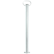 Gamba di supporto fissa per rimorchio diametro 48mm lunghezza 700mm