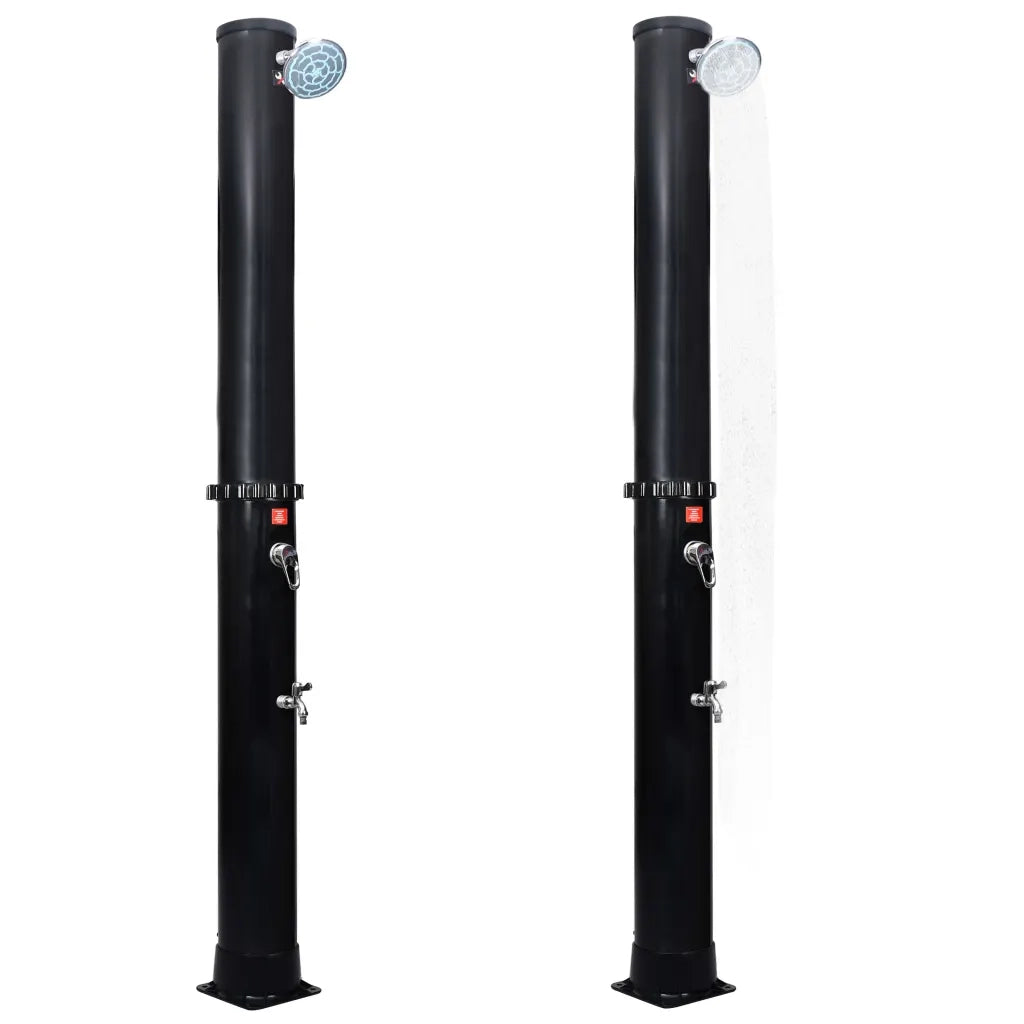 Outdoor Doccia Solare da Giardino con Soffione e Rubinetto 40 L CFW7992204