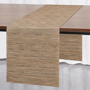 Tavolo da giardino in PVC termoisolante, lavabile, 40 x 140 cm (marrone)