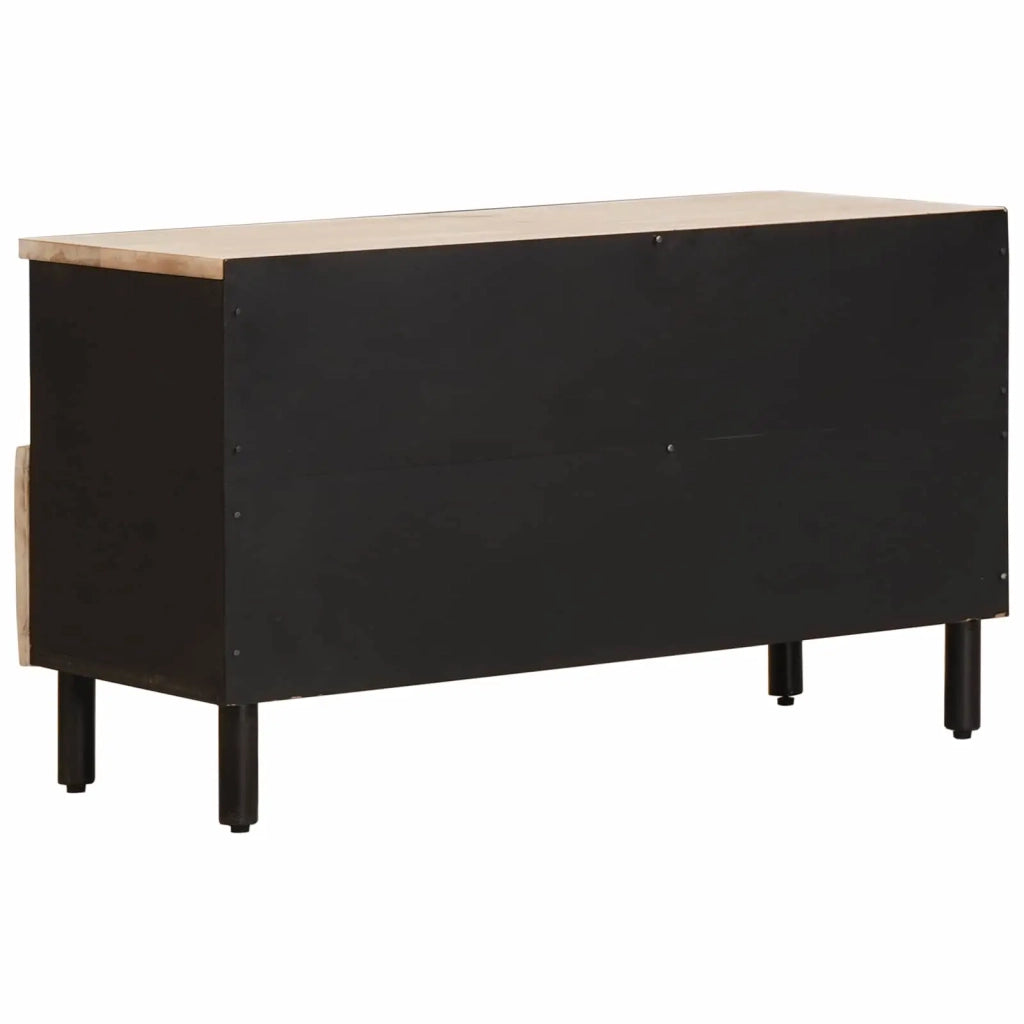 Mobile TV con cassetto Finitura Bianco Lavato 80 x 33 x 46 cm 4017881