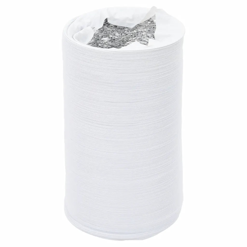 vidaXL Condotto di Ventilazione in Alluminio e PVC 6 m Ø20 cm